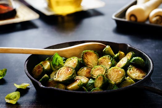 Balsamic Roasted Brussels Sprouts