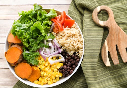 Black Bean Sweet Potato Bowl