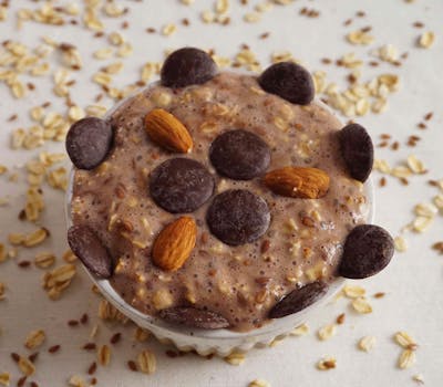 Chia Almond Overnight Oats