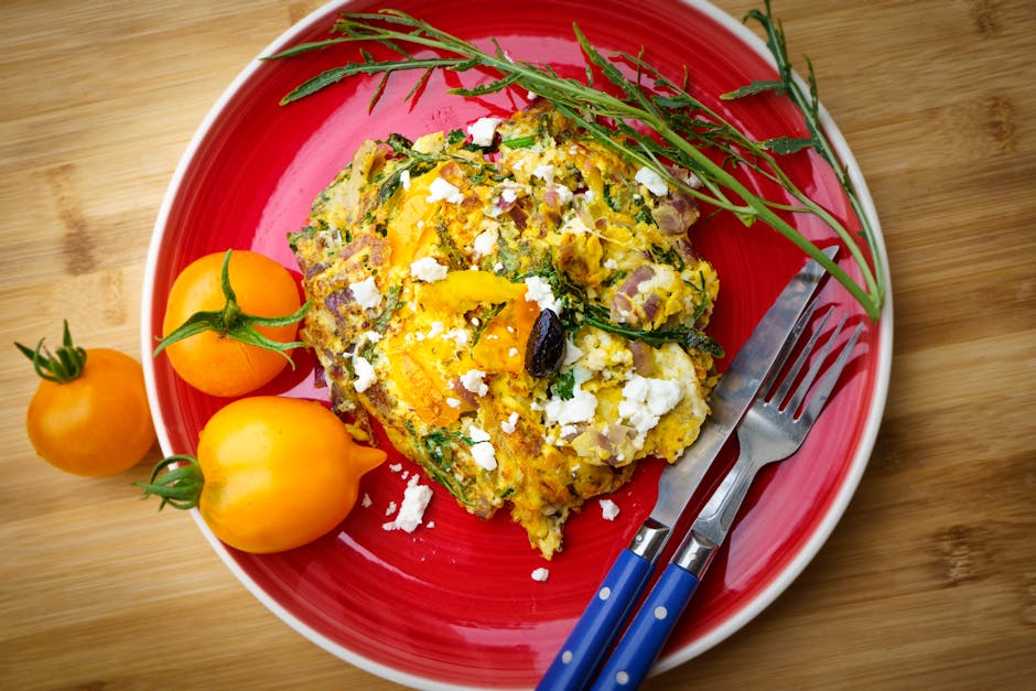 Mediterranean Egg White Frittata