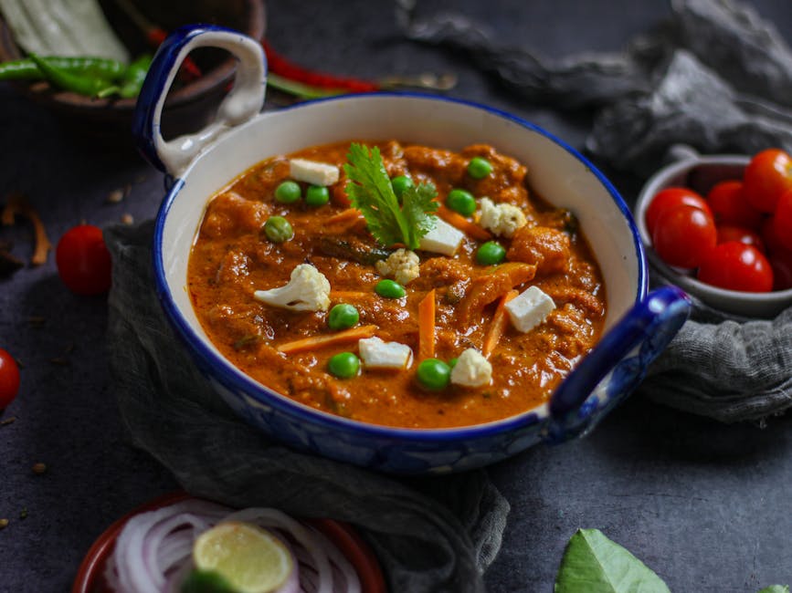 Paneer Pea Tomato Curry