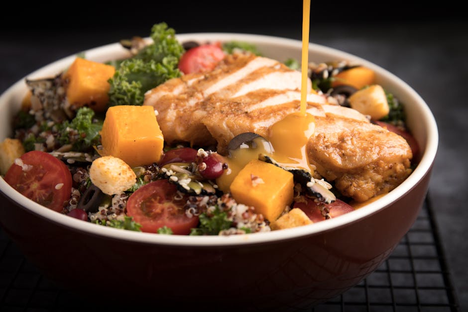 Quinoa Chicken Power Bowls
